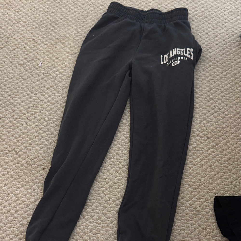 Aeropostale Black Jogger Sweatpants Athletic Style